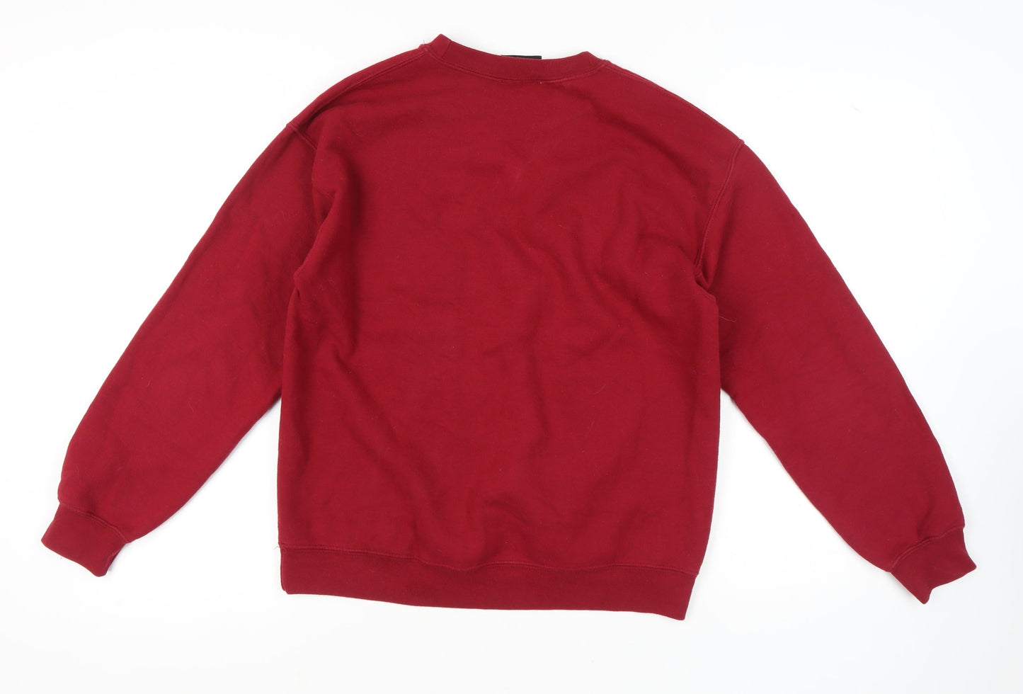 Reclaimed Vintage Unisex Red Sweatshirt S Pullover Knit