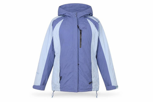 Peter Storm Women's Blue Rain Jacket Size 12 Waterproof