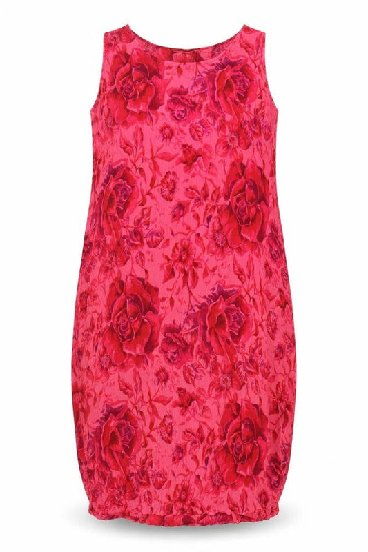 Berkertex Women's Floral Sleeveless Dress Size 14