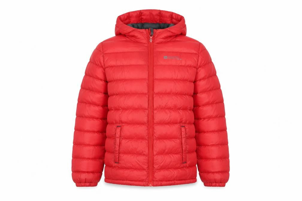 Mountain Warehouse Boys Red Puffer Jacket 7-8 Years