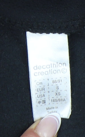 Decathlon Creation Women's Black S Fleece Pullover