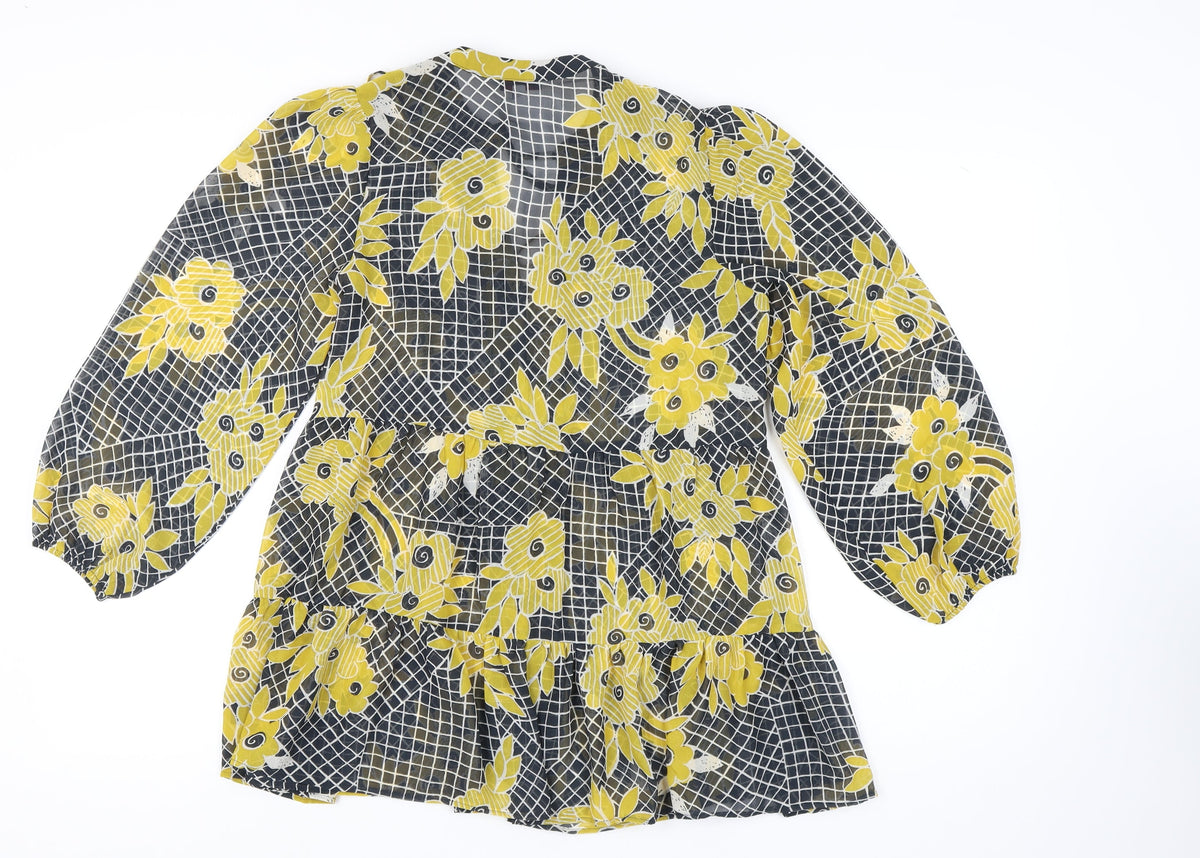 Next Women’s Multicoloured Floral Blouse Size 10
