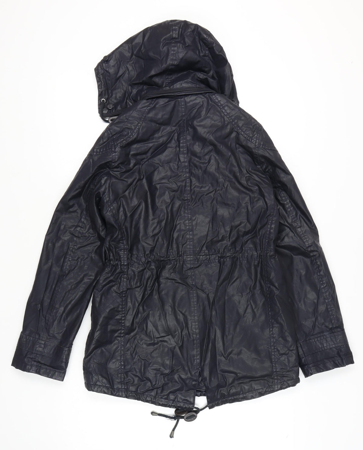 Marks & Spencer Women's Black Parka Jacket Size 10