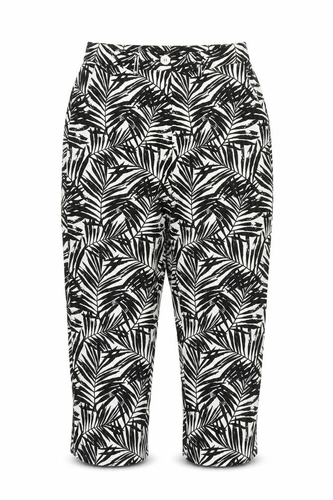 Anna Rose Women's Zebra Print Trousers Size 14