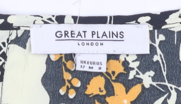 Great Plains Women's Floral Blouse, Size 12, Multicoloured