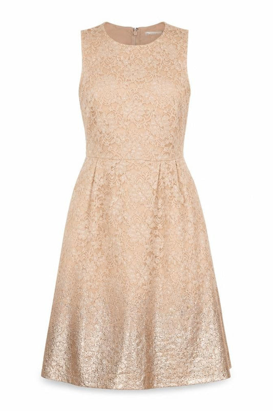 Warehouse Women Pink Lace Dress Size 14
