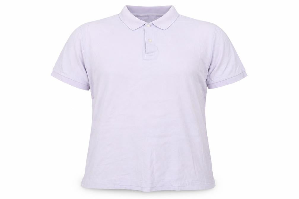 Austin Reed Men's Purple Polo Shirt L