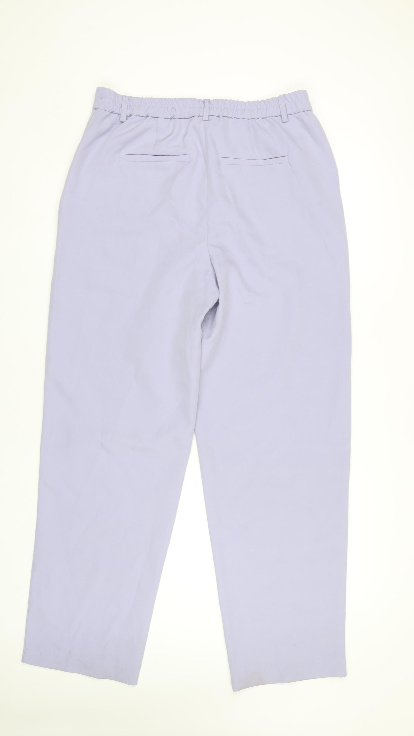 Vila Women's Purple Trousers Size 14 Polyester