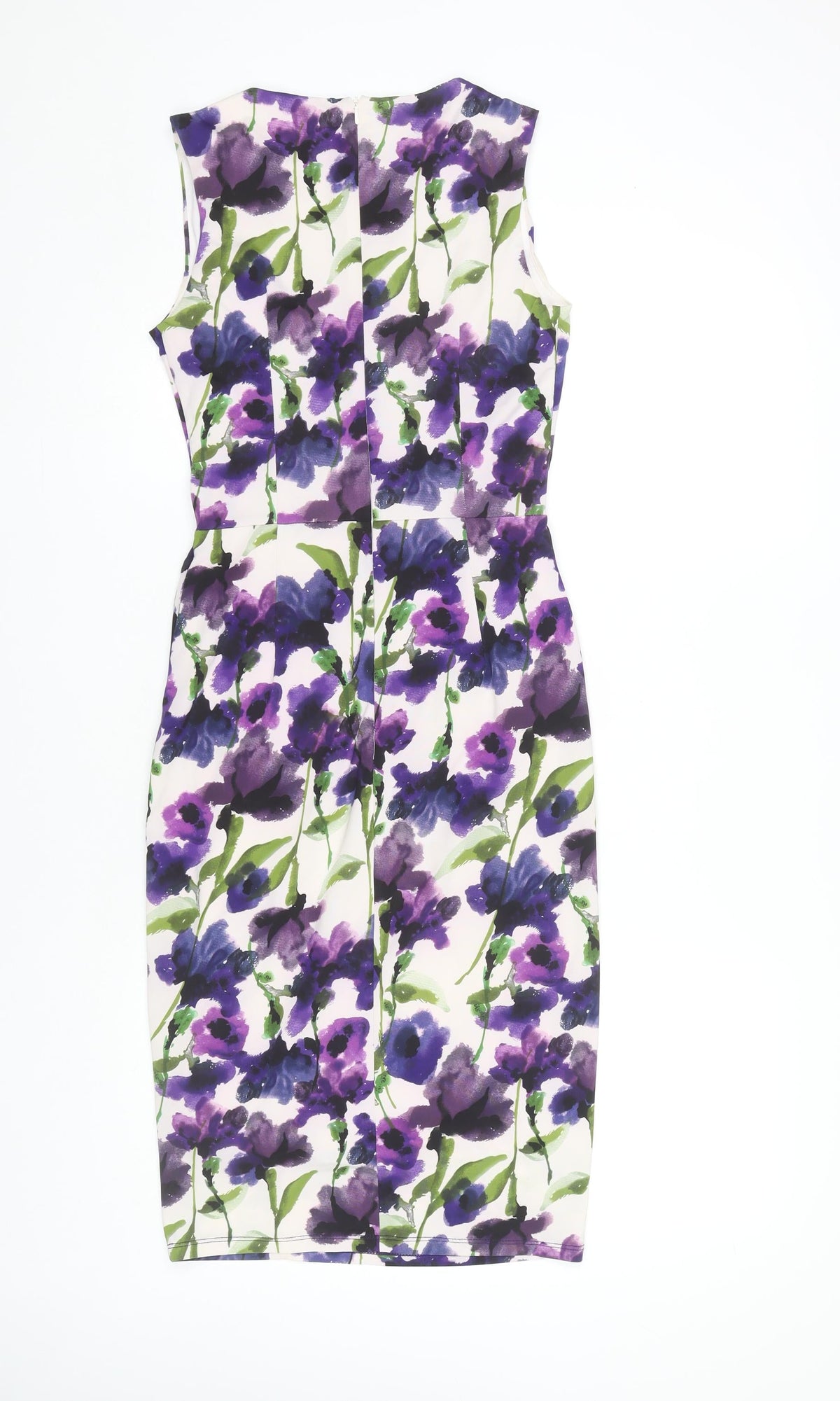Phase Eight Women's Multicoloured Floral Sheath Dress Size 8