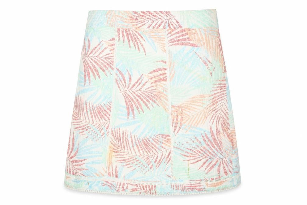 Fat Face Women's Multicoloured Cotton Skirt Size 14