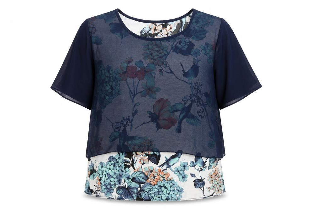 Apricot Women's Floral Tunic Blouse, Size 14