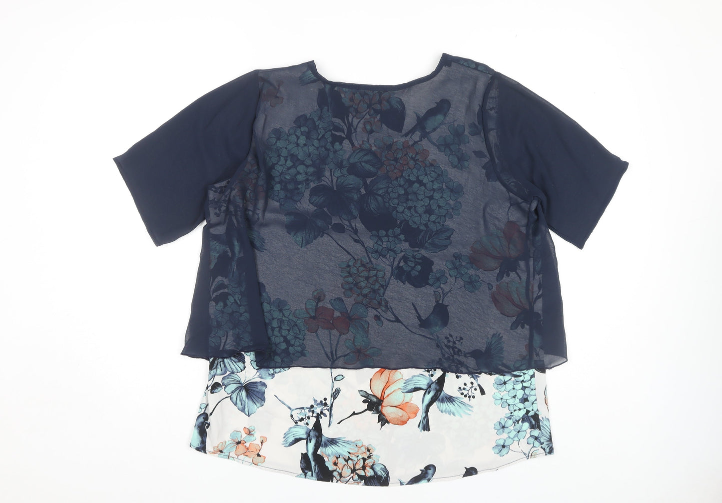 Apricot Women's Floral Tunic Blouse, Size 14