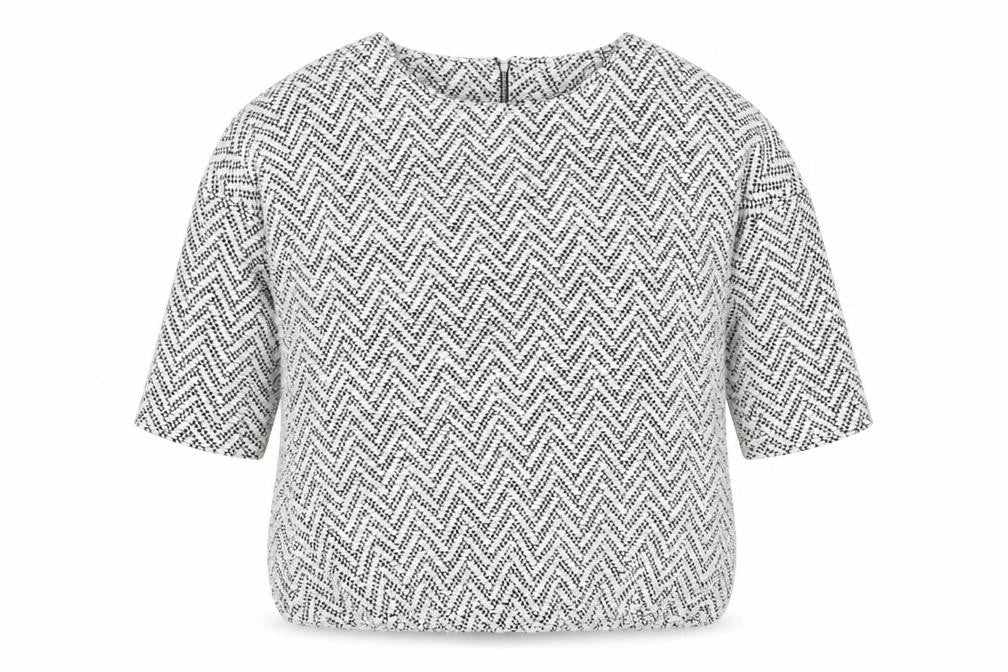 Next Women's Grey Geometric Chunky Knit Jumper Size 14