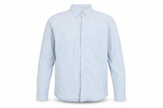 Jack Wills Men's XL Blue Classic Fit Button-Up Shirt