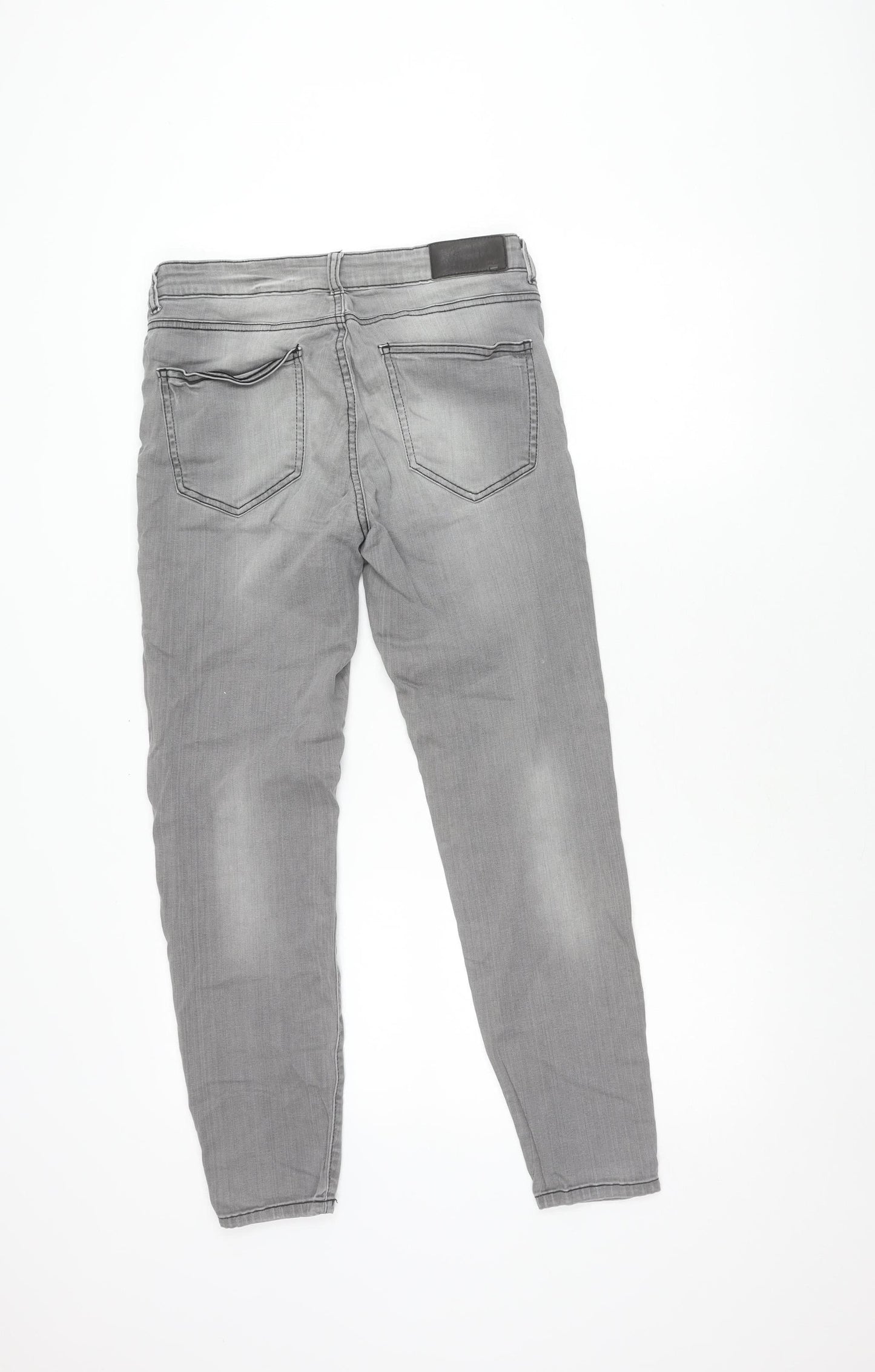 Noisy May Men's Grey Slim Straight Jeans Size 32