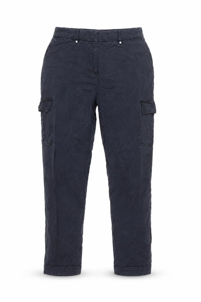 Mint Velvet Women's Black Cargo Trousers Size 12