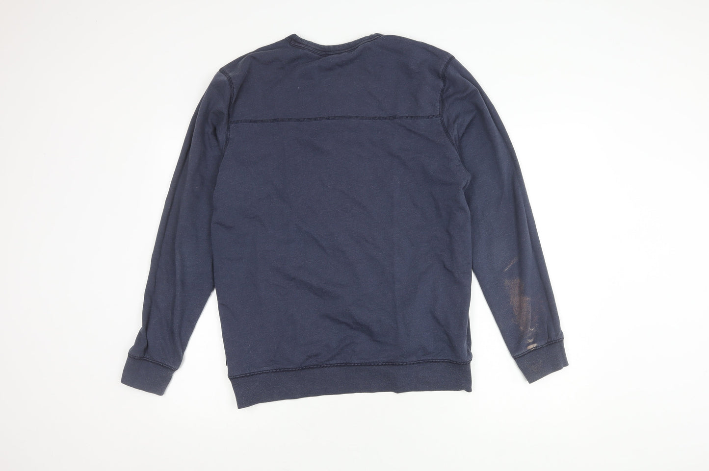 FatFace Men's Blue Pullover Sweatshirt, Medium