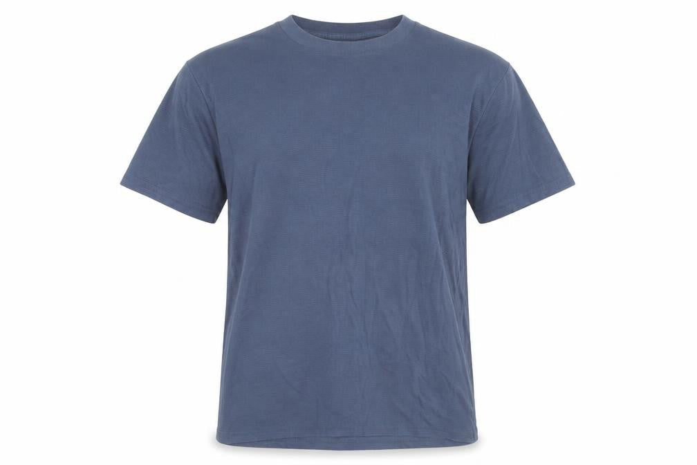 Hollister Men's Blue Crew Neck Relaxed Fit T-Shirt L