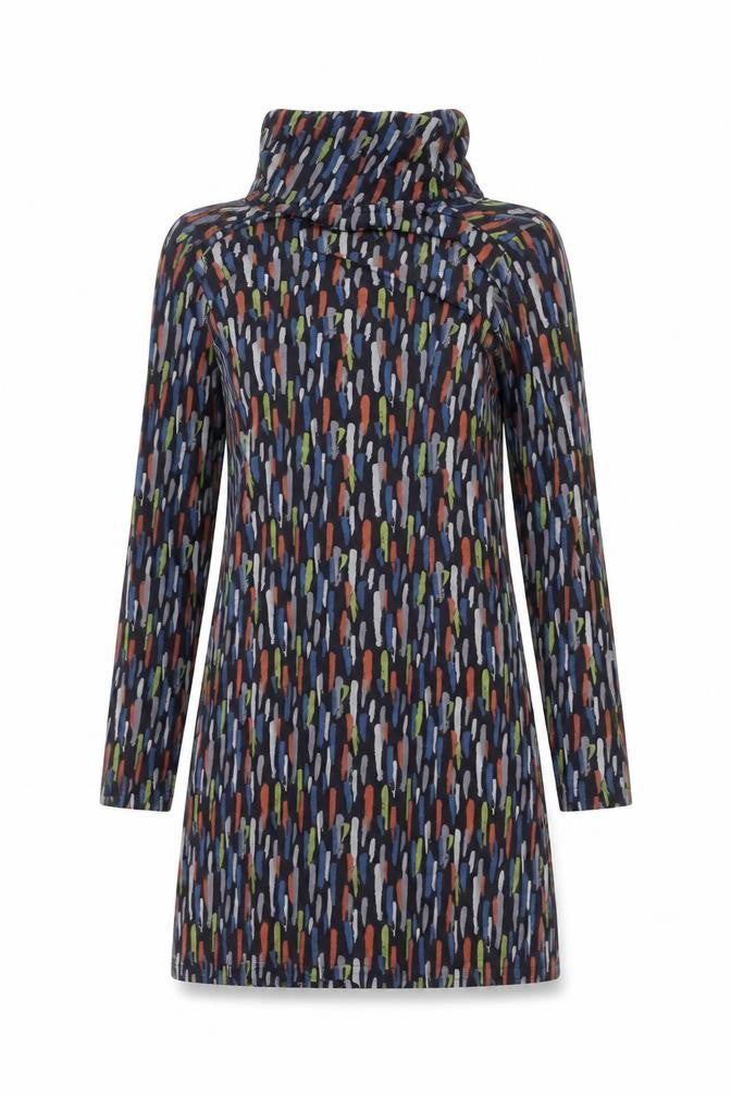 Capri Women's Multicolour Geometric Dress Size 10