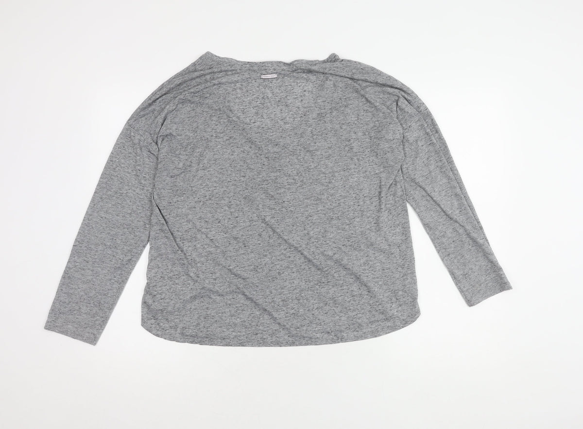 Victoria's Secret Women's Grey M Pyjama Henley Shirt