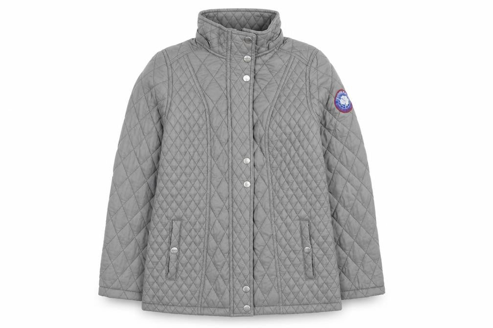 NTARCTICA Women's Grey Quilted Jacket L Winter