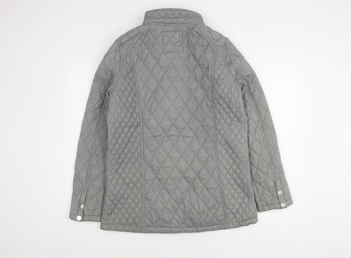 NTARCTICA Women's Grey Quilted Jacket L Winter