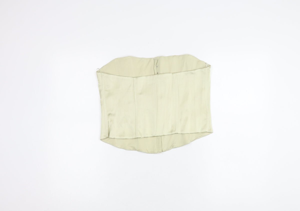 Zara Women Beige Sleeveless Top Size 12