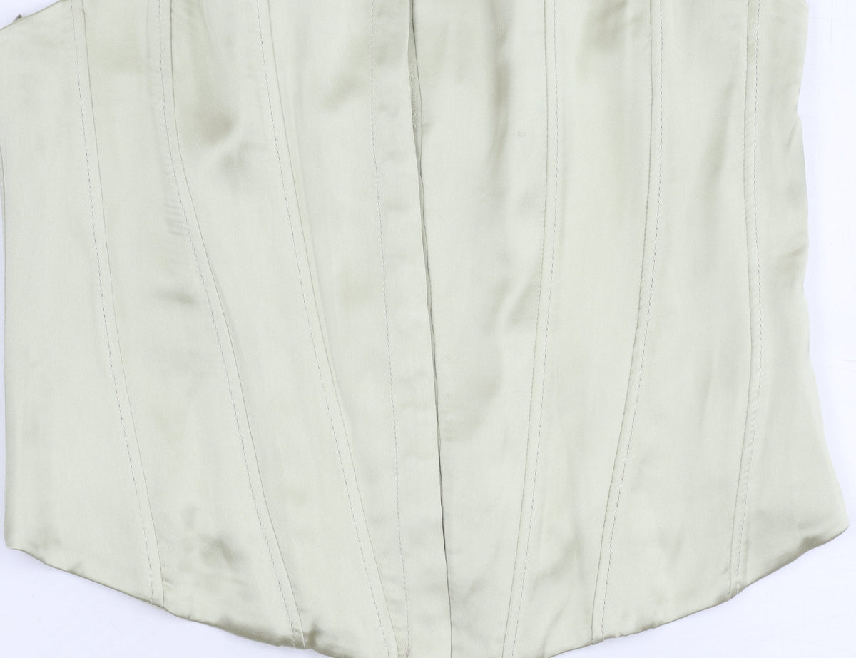 Zara Women Beige Sleeveless Top Size 12