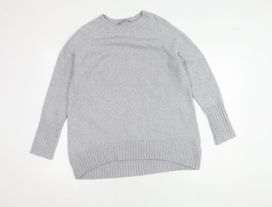 Oasis Women’s Grey Crew Neck Pullover Jumper, S