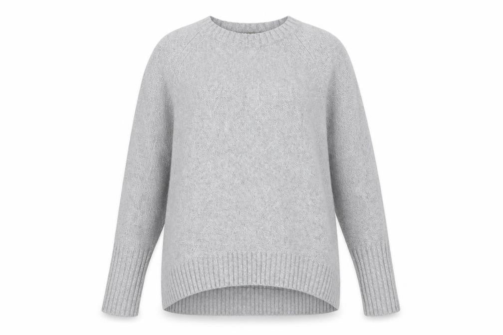 Oasis Women’s Grey Crew Neck Pullover Jumper, S
