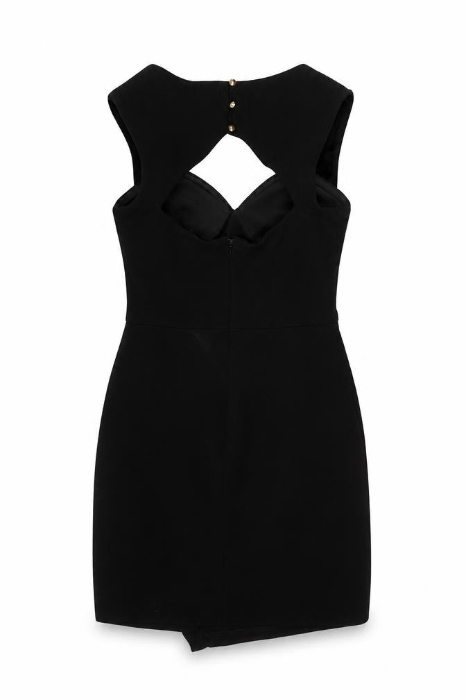 Guess Black Sleeveless Bodycon Dress - Women's S