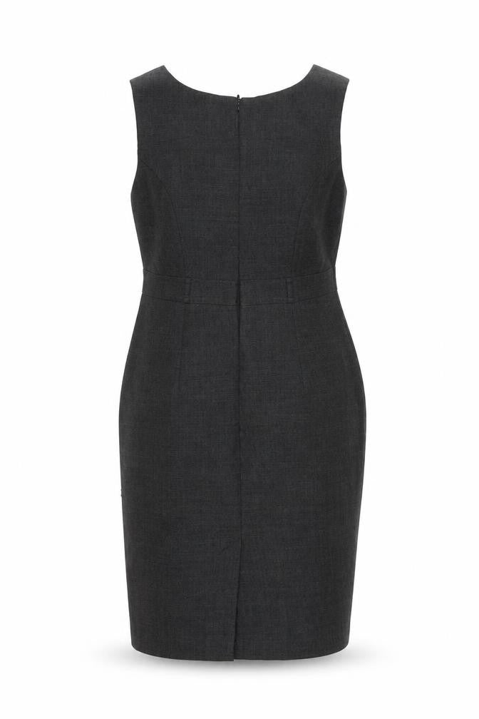 Dunnes Women's Grey Sheath Dress Size 12