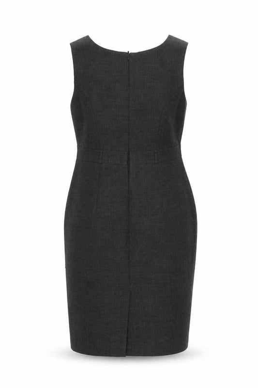 Dunnes Women's Grey Sheath Dress Size 12