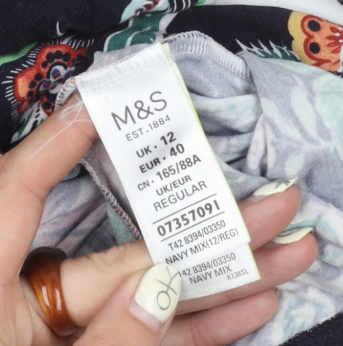 Marks & Spencer Women's Floral Long Sleeve Dress