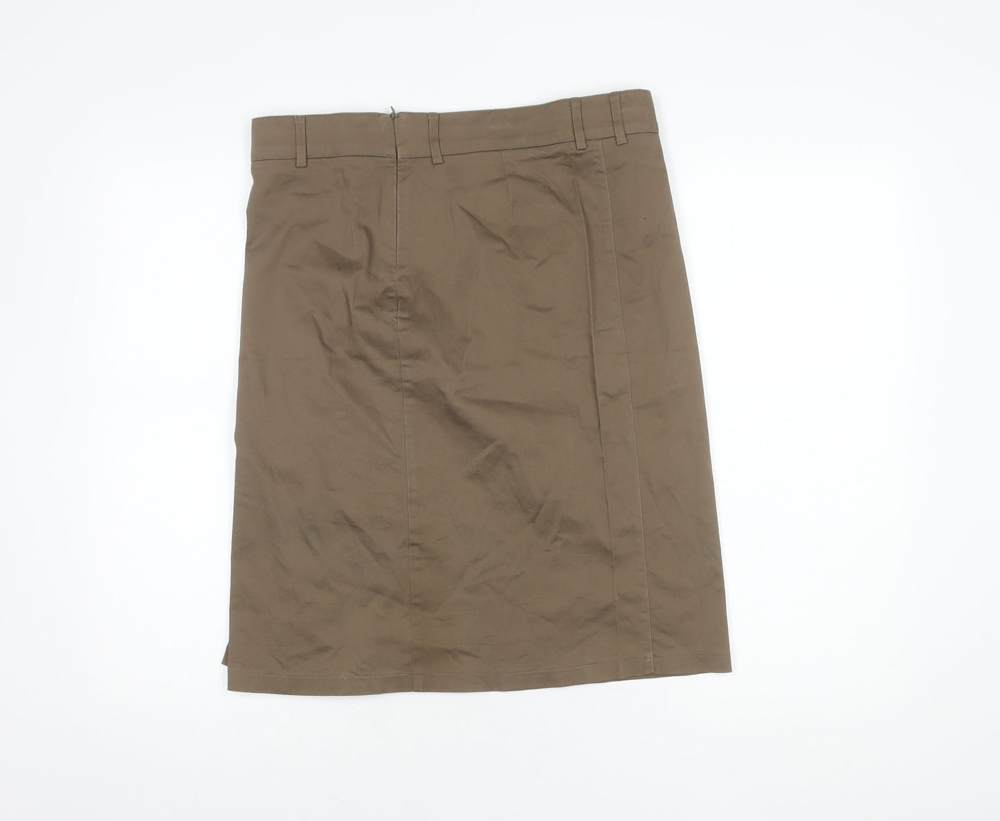Zara Basic Women's Brown Skirt Size 12