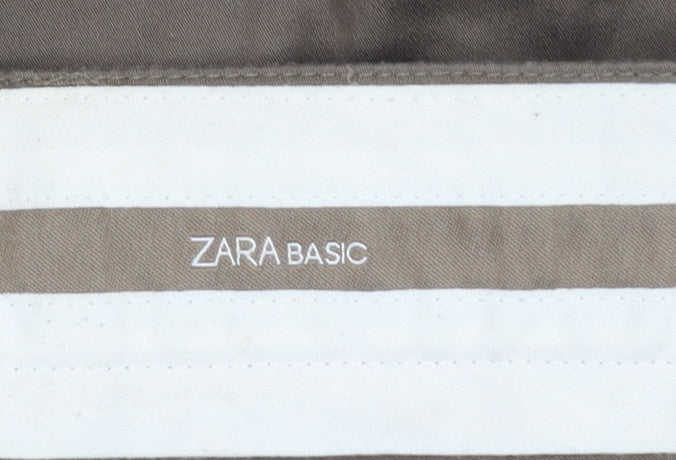 Zara Basic Women's Brown Skirt Size 12