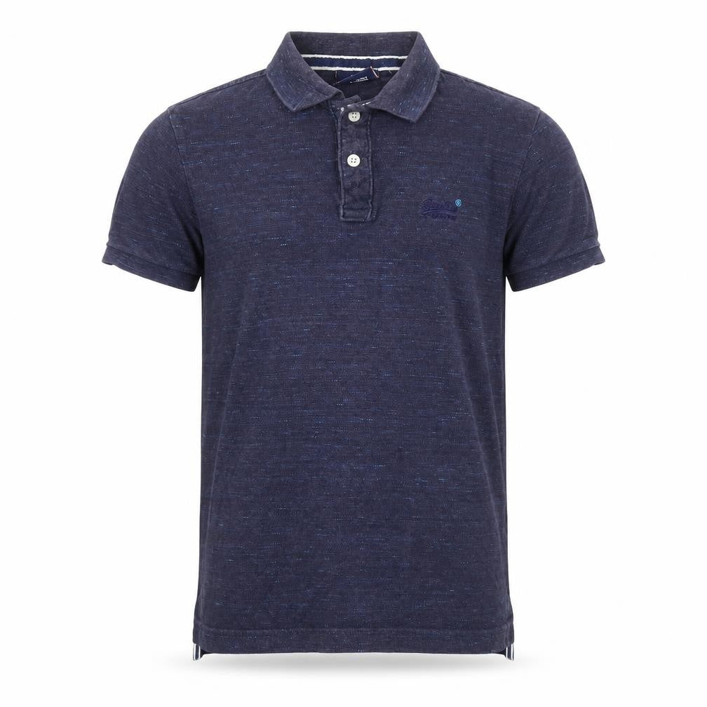 Superdry Men's Blue Polo Shirt - Small
