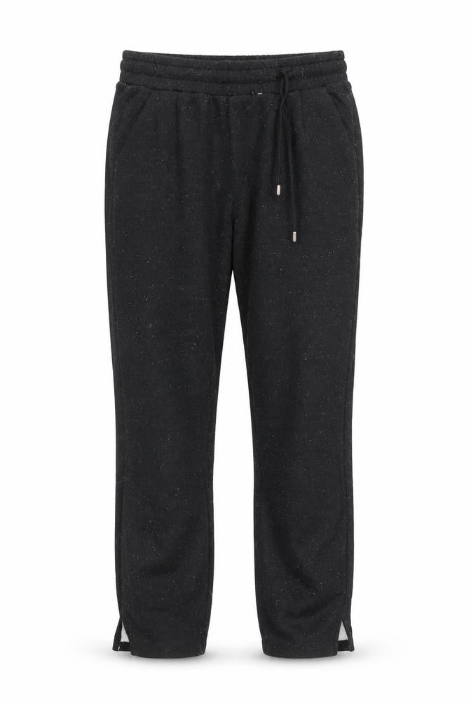 Reserved Black Flecked Jogger Trousers Unisex M