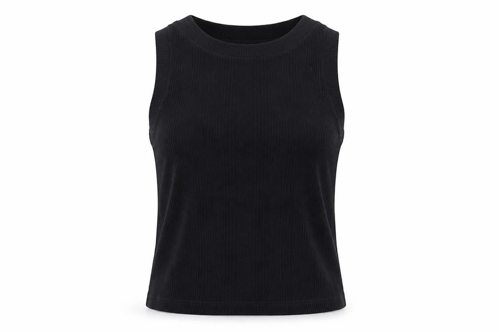 Zara Women’s Black Cotton Tank Top M
