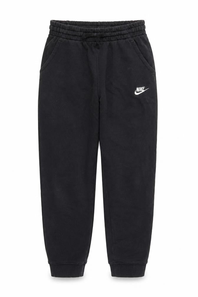 Nike Boys Black XL Jogger Trousers, Cotton Blend Comfort