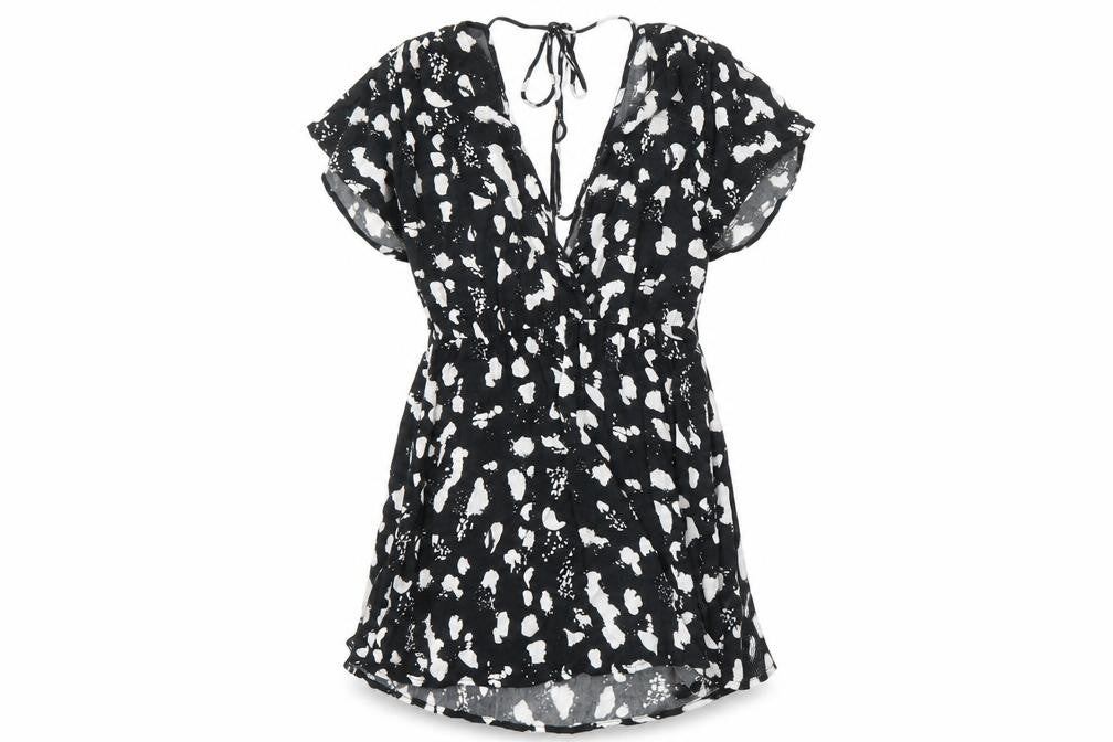 ASOS DESIGN Women's Black Short Dress - Size 10