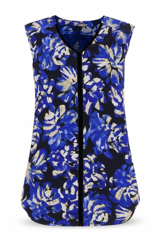 Amphora Women's Floral Silk Dress, Size 8