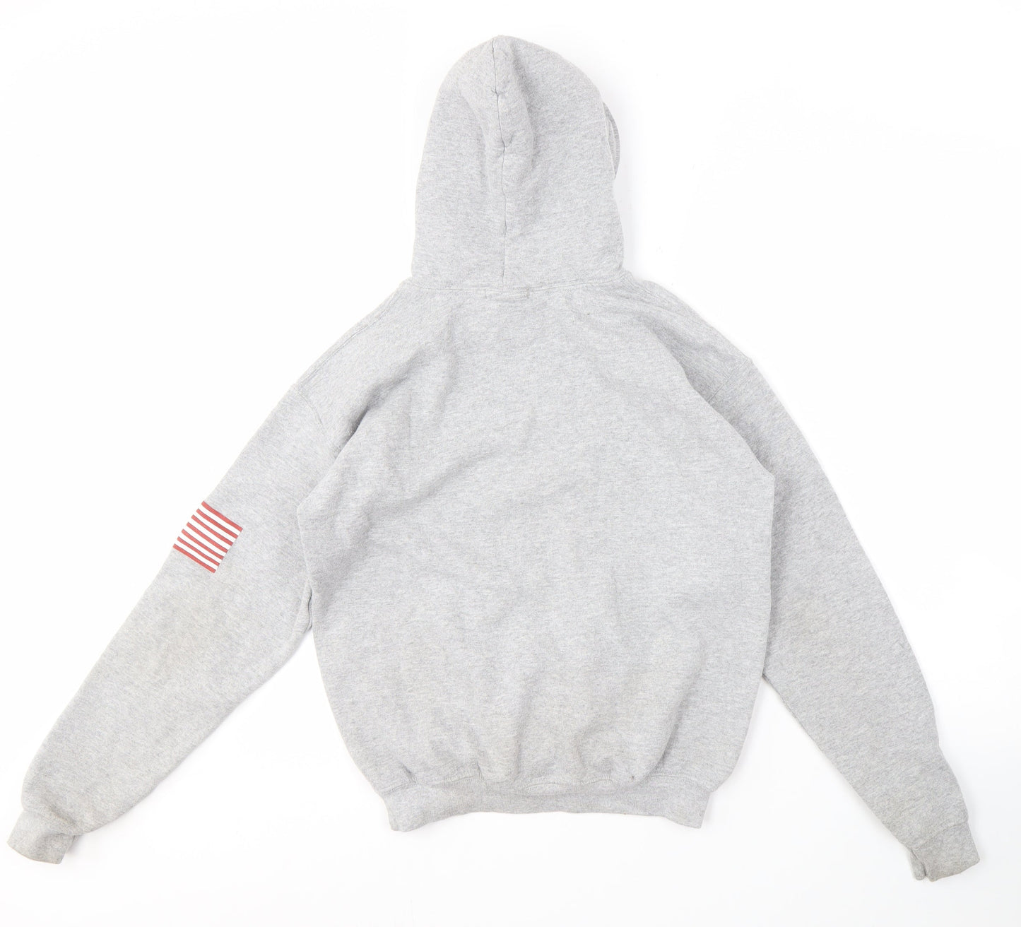boohooMAN Men's Grey NASA Pullover Hoodie XS
