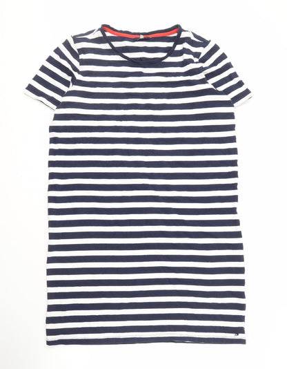 Joules Women's Blue Striped Dress Size 14