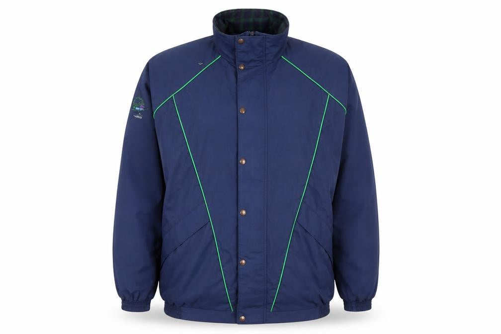 Mileta Men's Blue Jacket, XL, Breathable, Zip Closure