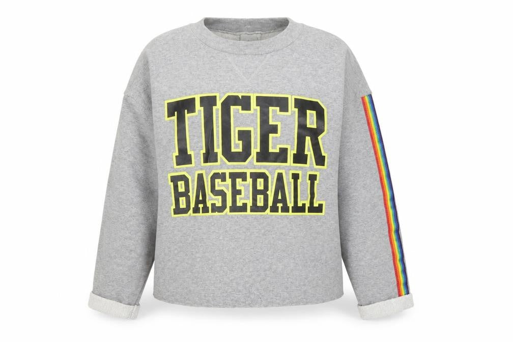 Gator Athletics Unisex Grey Baseball Sweatshirt L