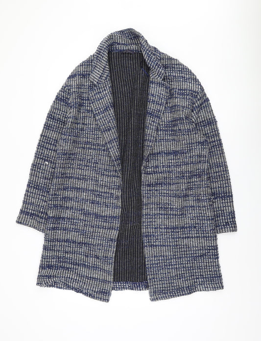 Marks and Spencer Women's Blue Open Front Cardigan Size 14