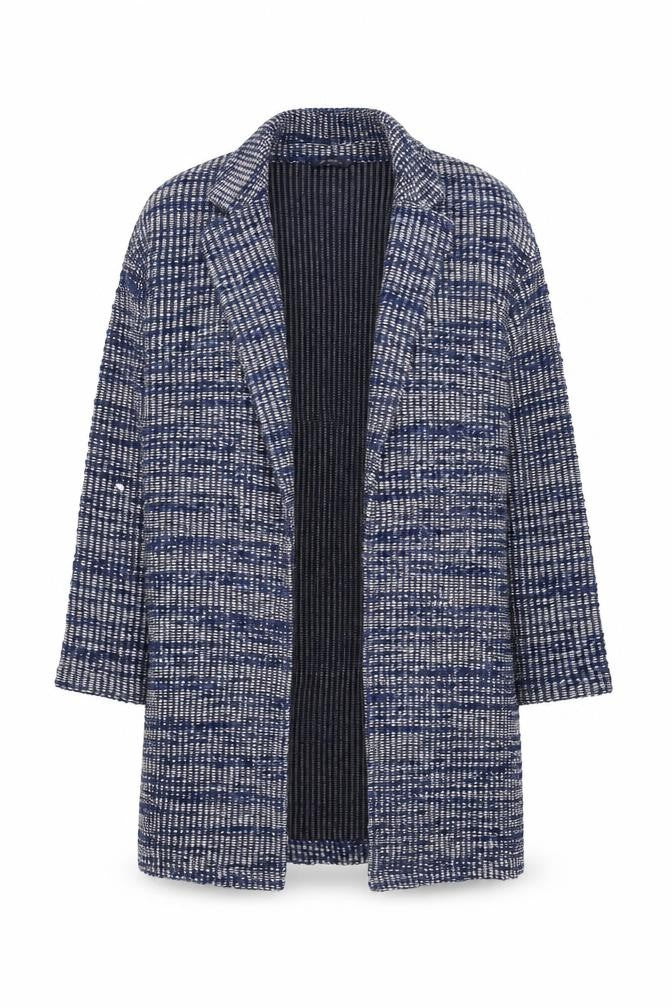 Marks & Spencer Women's Blue Open Front Cardigan Size 14