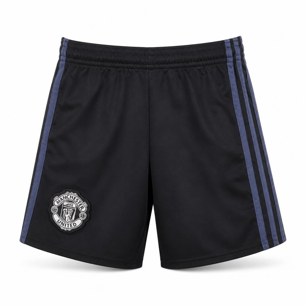 Adidas Boys Black Athletic Football Shorts 7-8 Years
