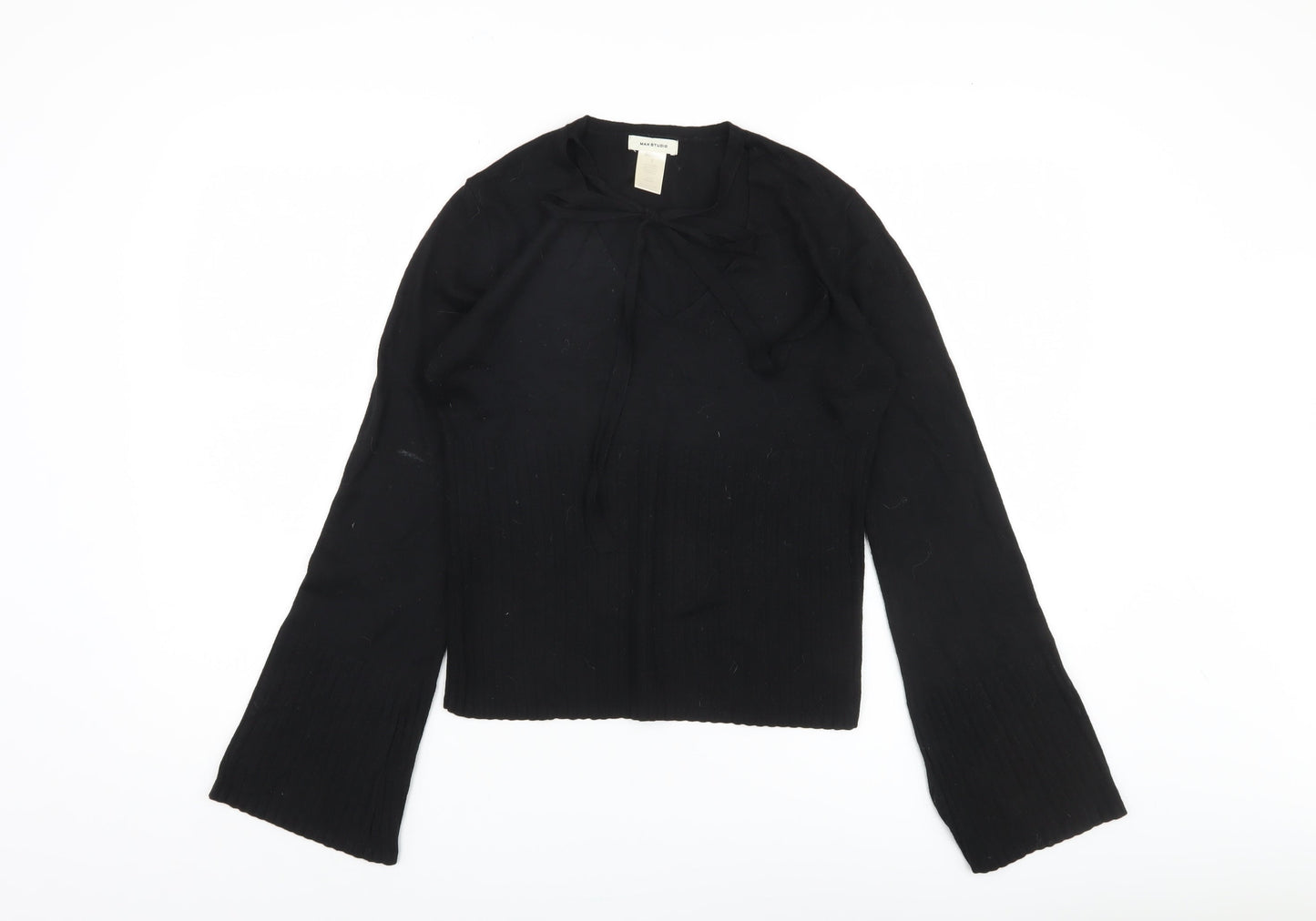 Max Studio Women's Black Jumper, Size S, Long Sleeve
